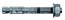 ALAPCSAVAR M 12 X 160 MM, HORG.