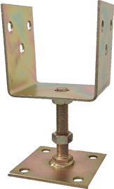 OSZLOPTARTÓ U-FORMA 101 MM, MAGASSÁGÁLLÍTHATÓ: 60MM