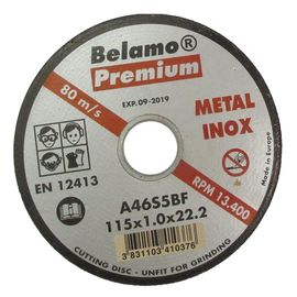 VÁGÓKORONG - INOX 125 X 1,0 X 22,2 MM, BELAMO DYNAMIC