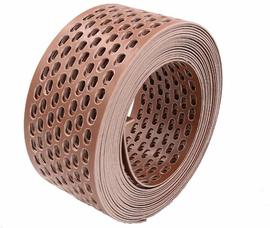 PVC SZELLŐZŐSZALAG 80 MM - TÉGLAVÖRÖS