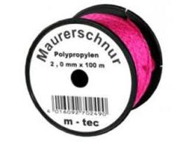 KŐMŰVES ZSINÓR 2,0 MM × 100 FM - PINK