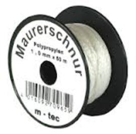 KŐMŰVES ZSINÓR 1,7 MM × 50 FM - FEHÉR